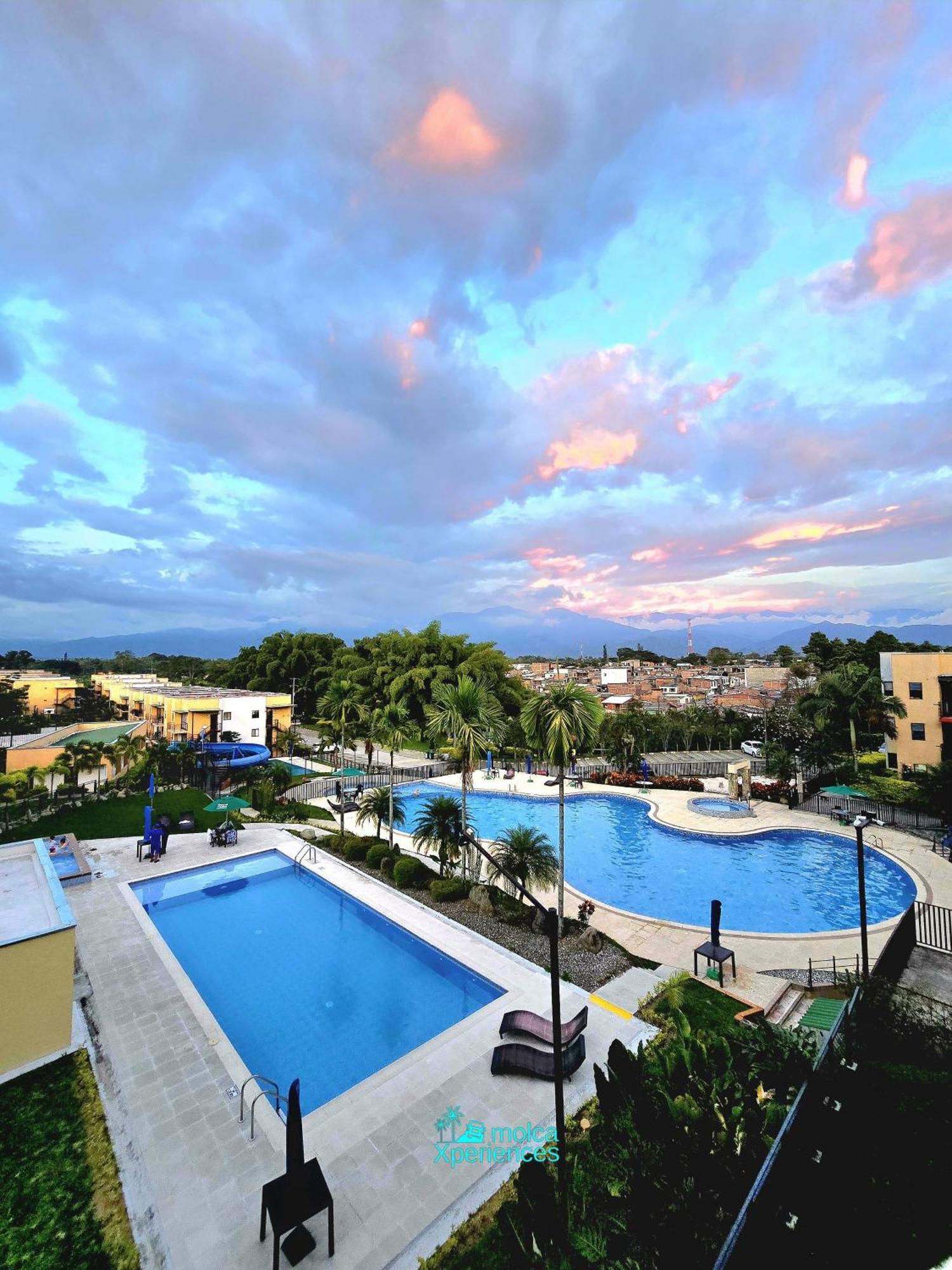 Apartamento Privado Vacacional A 5M Del Aeropuerto, 20 Minutos Del Parque Del Cafe Y Centro De Armenia Con 4 Piscinas, 3 Jacuzzi, Sauna By Molca Xperiences 2H Екстериор снимка